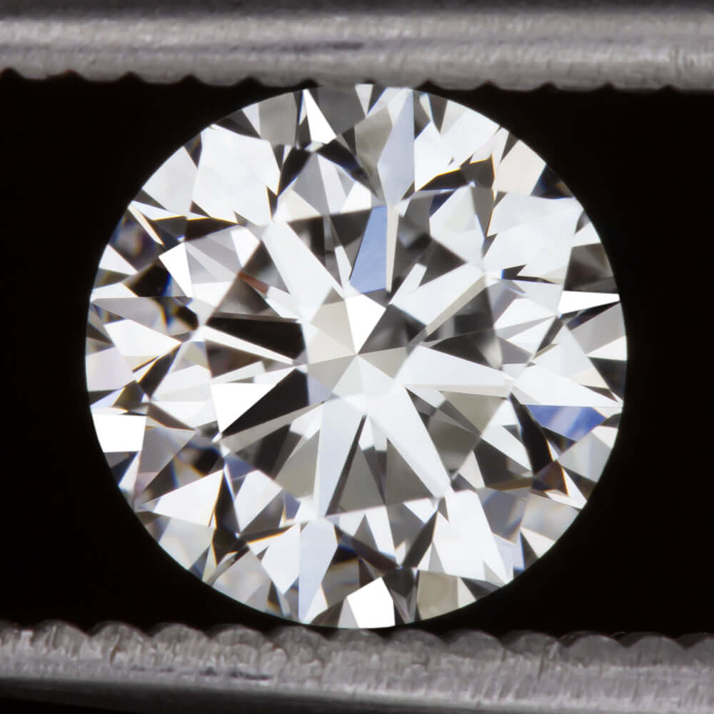 1.5 CARAT LAB CREATED DIAMOND CERTIFIED E VS2 3X EXCELLENT CUT ROUND BRILLIANT