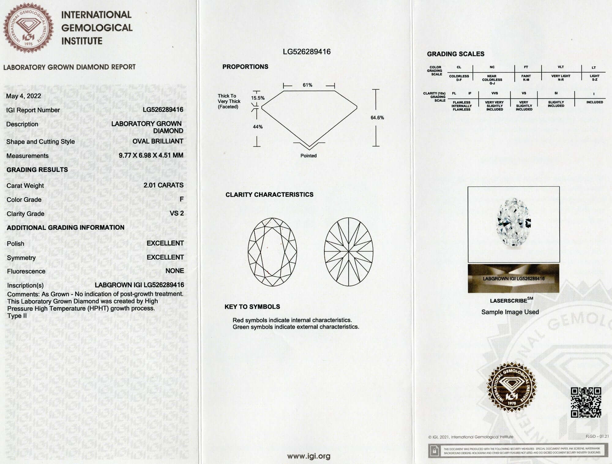 2 CARAT LAB CREATED DIAMOND CERTIFIED F VS2 OVAL SHAPE CUT LOOSE COLORLESS 2ct