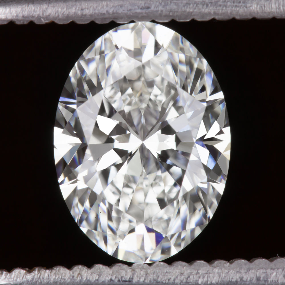 2 CARAT LAB CREATED DIAMOND GIA CERTIFIED F VS1 OVAL SHAPE CUT LOOSE COLORLESS