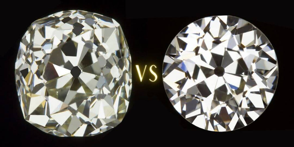 What is the difference between an Old European vs Old Mine Cut Diamond? | Ivy & Rose