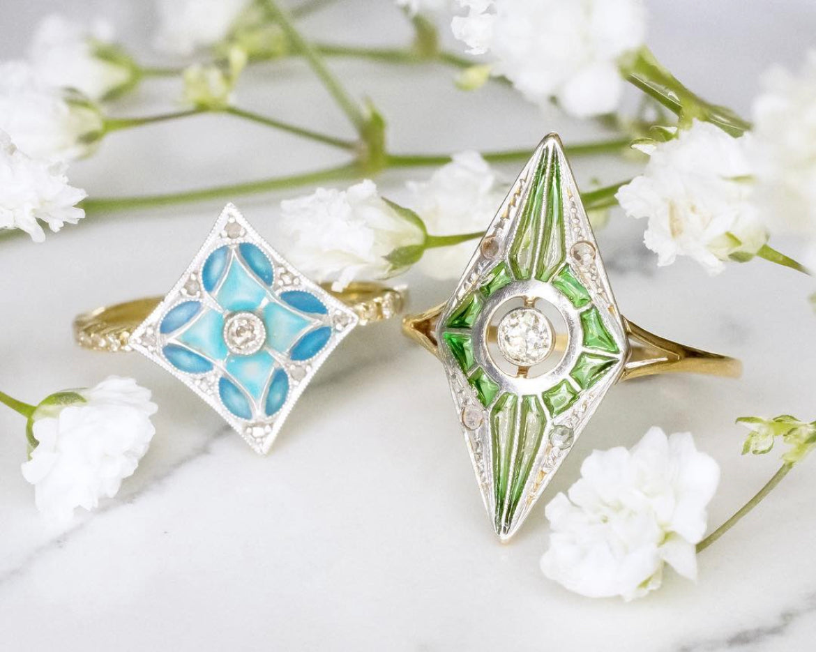 Plique-à-Jour Jewelry: A Translucent Delight