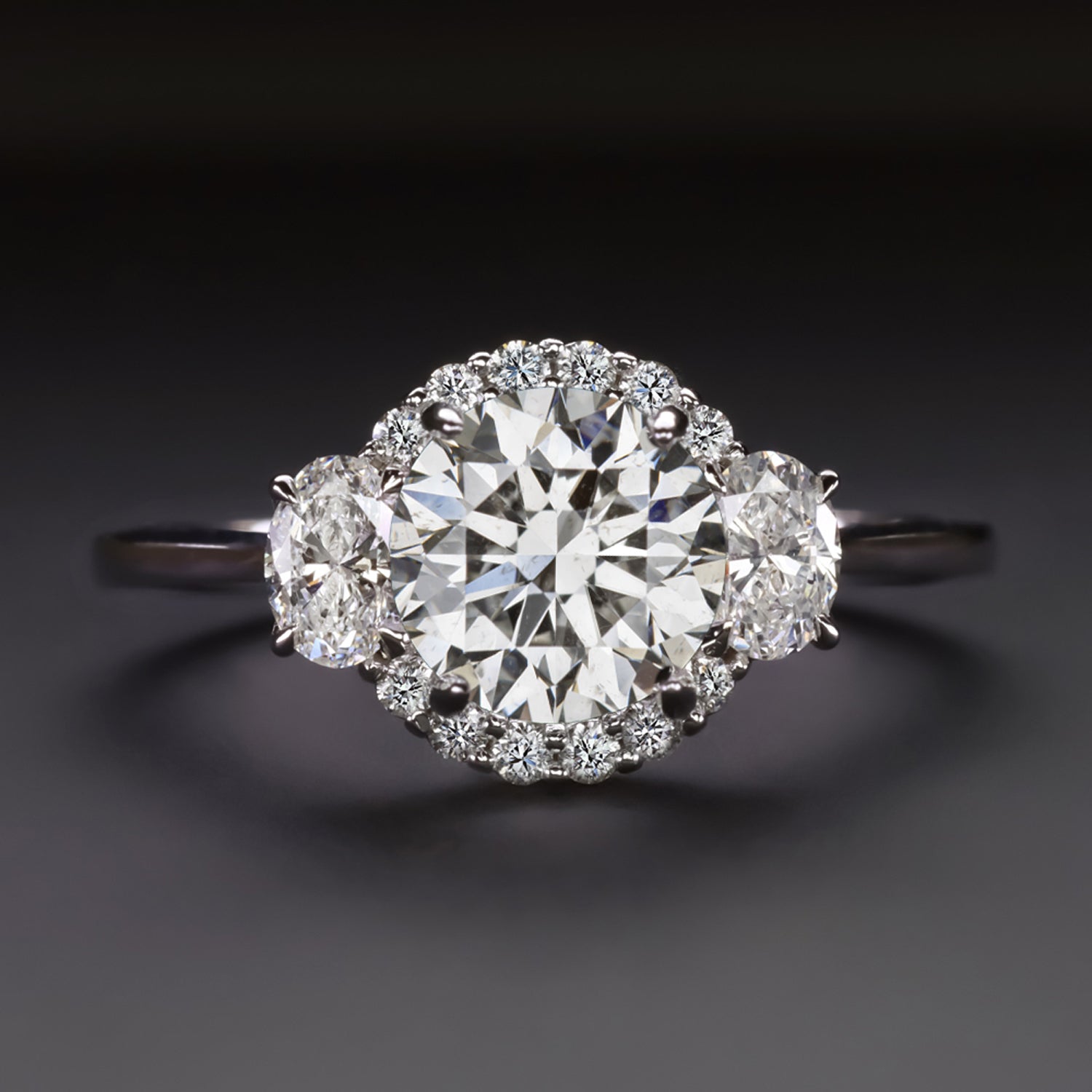 GIA CERTIFIED DIAMOND ENGAGEMENT RING VERY GOOD CUT G SI2