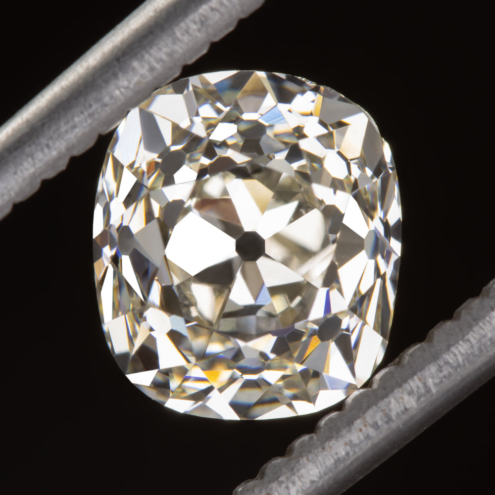 CARAT OLD MINE CUT DIAMOND GIA CERTIFIED M VS2 LOOSE NATURAL