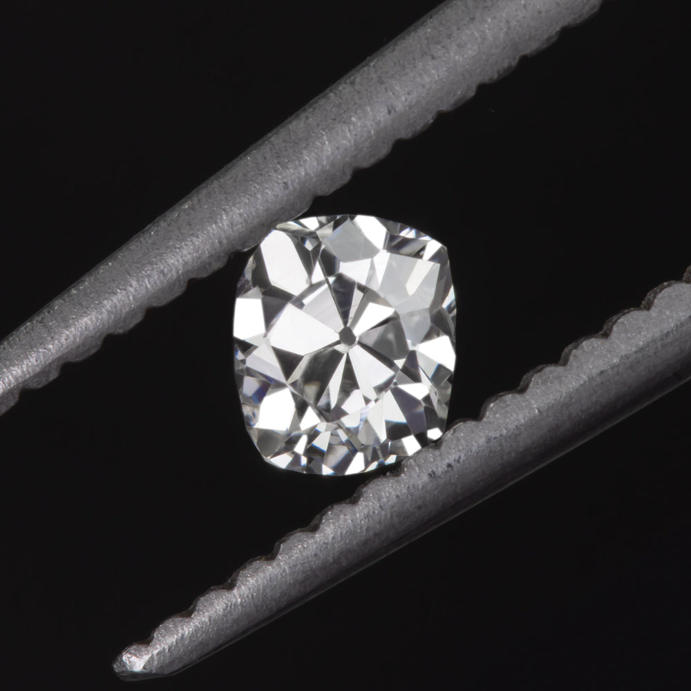 OLD MINE CUT DIAMOND F SI1 LOOSE ANTIQUE CUSHION BRILLIANT