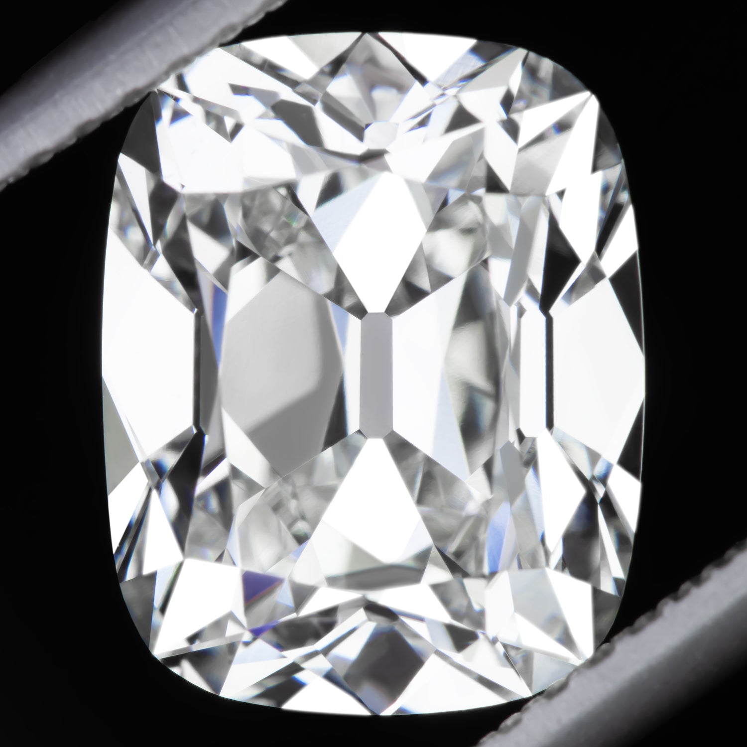 CLASSICAL Diamonds 20〜23 3.59ct OLD MINE CUT LAB CREATED DIAMOND CERTIFIED F VS1 CUSHION