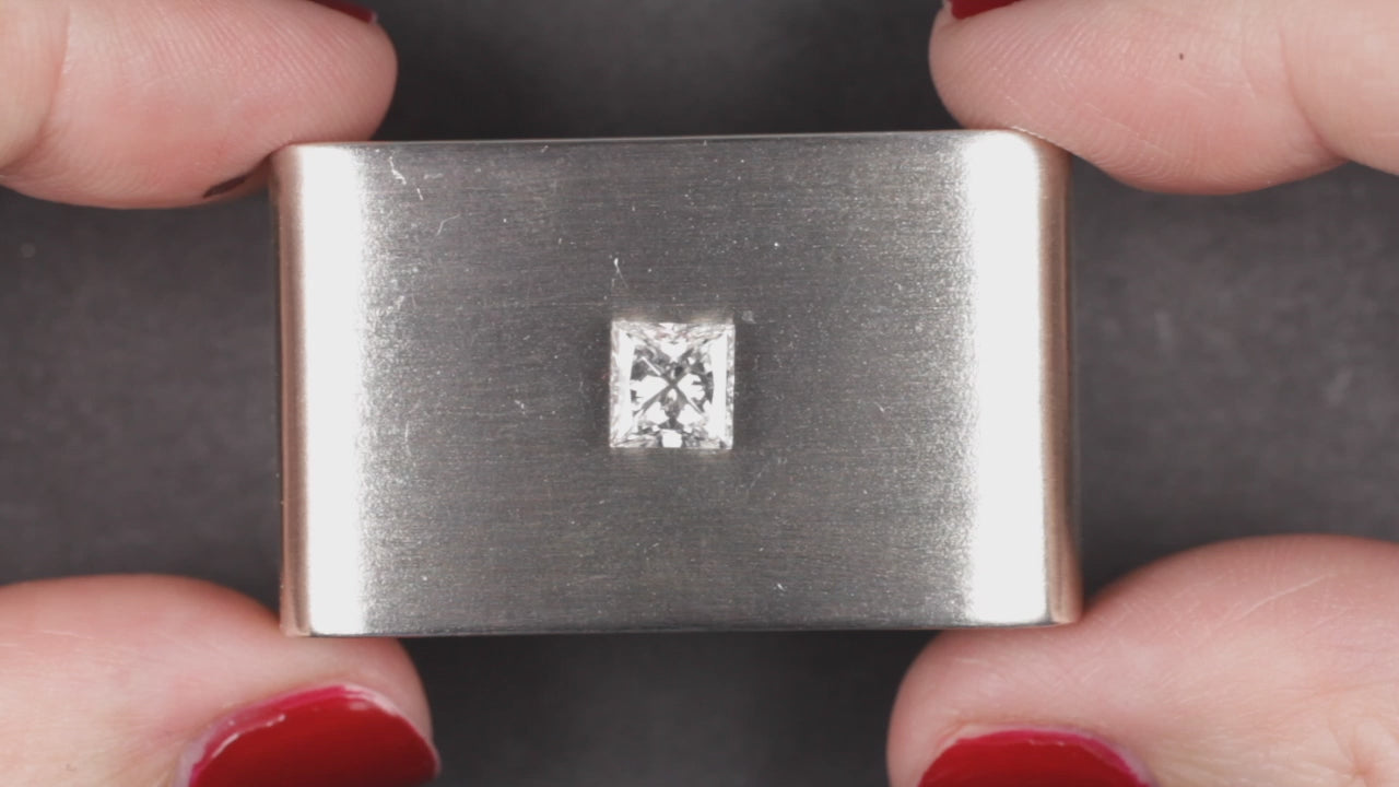 1.5ct PRINCESS CUT DIAMOND GIA CERTIFIED F SI2 LOOSE NATURAL SQUARE ENGAGEMENT