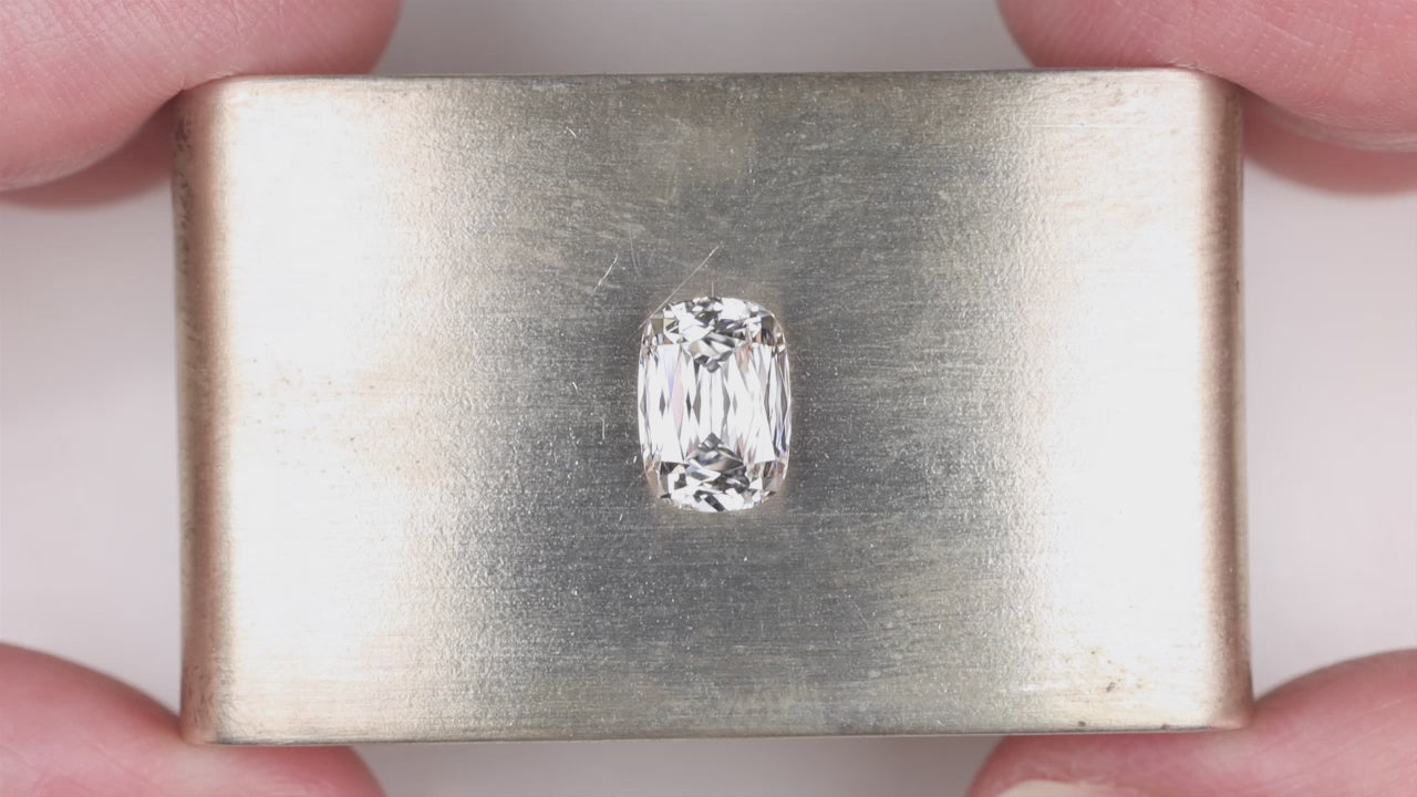 LAB CREATED 1.5ct F VS2 ASHOKA CRISS CUT DIAMOND ENGAGEMENT LOOSE CUSHION SHAPE 