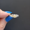VINTAGE OLD EUROPEAN CUT DIAMOND ENGAGEMENT RING 0.90ct K VS1 PLATINUM ART DECO