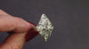0.86ct VINTAGE DIAMOND COCKTAIL RING ART DECO 18k WHITE GOLD FILIGREE OLD CUT