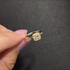 1 CARAT OLD MINE CUT DIAMOND ENGAGEMENT RING VINTAGE STYLE SOLITAIRE 14k GOLD