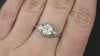 1918 ANTIQUE 1.15ct DIAMOND ENGAGEMENT RING OLD EUROPEAN CUT PLATINUM FILIGREE