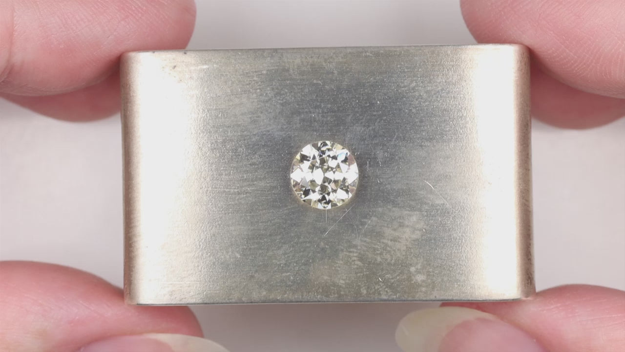 1.19ct OLD TRANSITIONAL CUT DIAMOND M VS1 LOOSE NATURAL VINTAGE ESTATE EUROPEAN