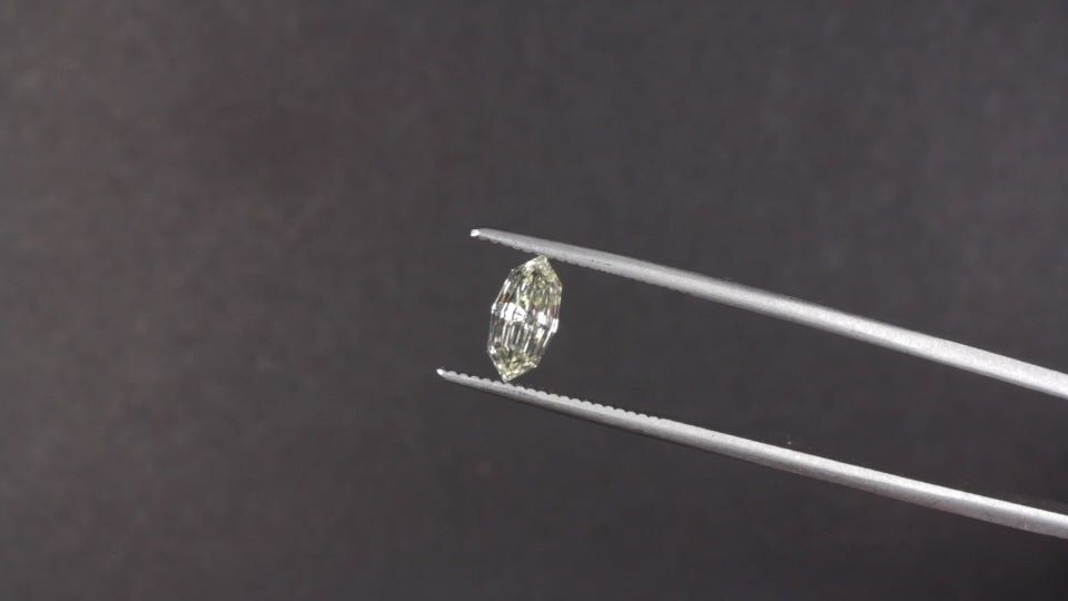 1.04ct O-P VS2 DIAMOND MARQUISE STEP CUT LOOSE NATURAL GEOMETRIC ENGAGEMENT 1ct