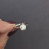 1.5ct OLD MINE CUT DIAMOND ENGAGEMENT RING PLATINUM SOLITAIRE ANTIQUE CLASSIC