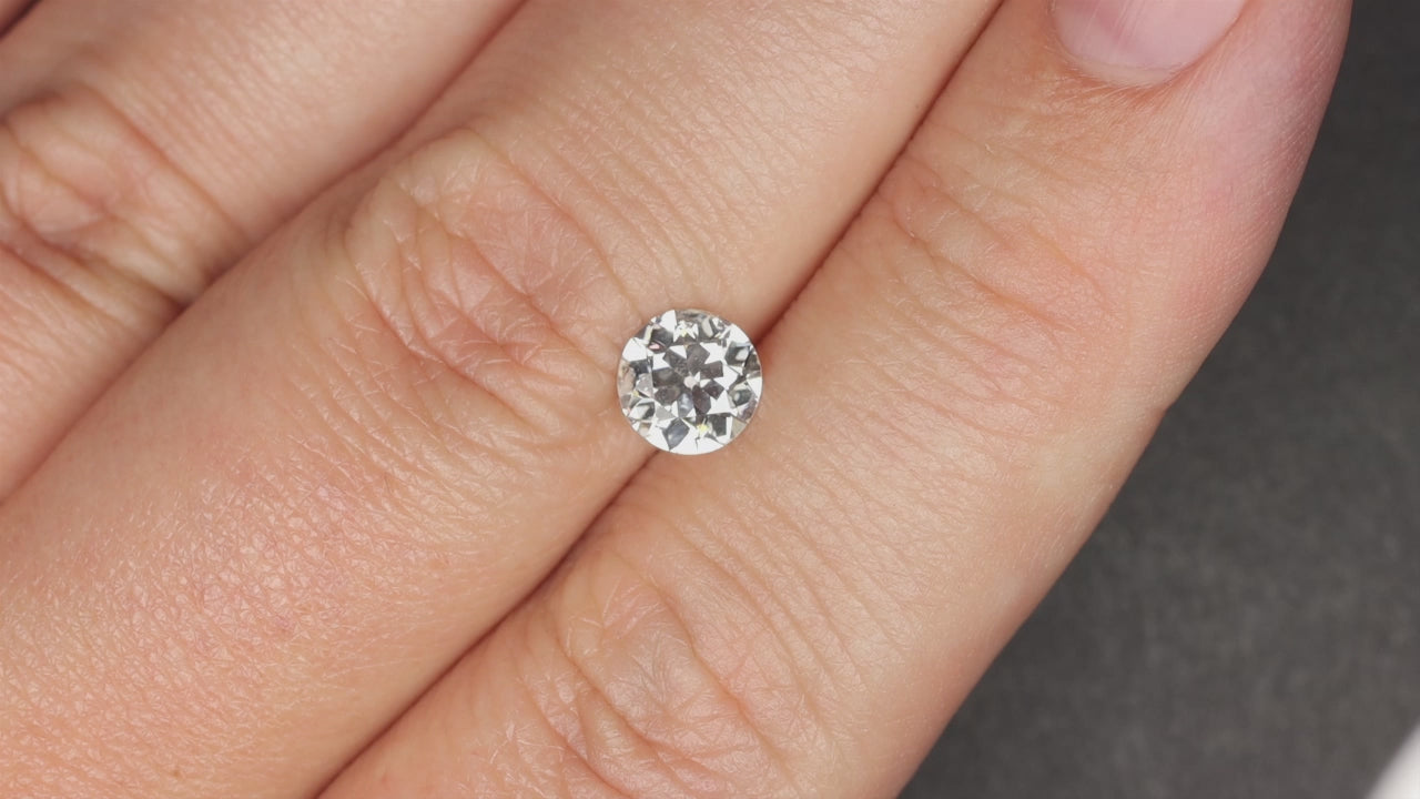 1 CARAT VINTAGE DIAMOND OLD TRANSITIONAL CUT F SI LOOSE NATURAL ESTATE 1ct