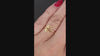 VINTAGE STYLE ELONGATED OLD MINE CUT SEMI-MOUNT RING CUSHION SOLITAIRE 14k GOLD