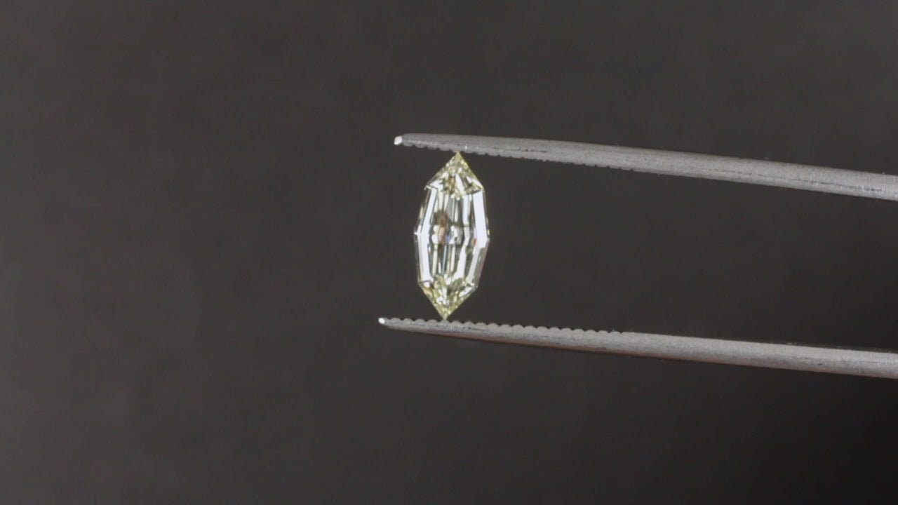 1.01ct STEP CUT DUTCH MARQUISE DIAMOND GIA CERTIFIED N SI1 1 CARAT NATURAL