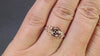 FLORAL RING SETTING 8mm ROUND14K ROSE GOLD FLOWER ENGAGEMENT SOLITAIRE MOUNT
