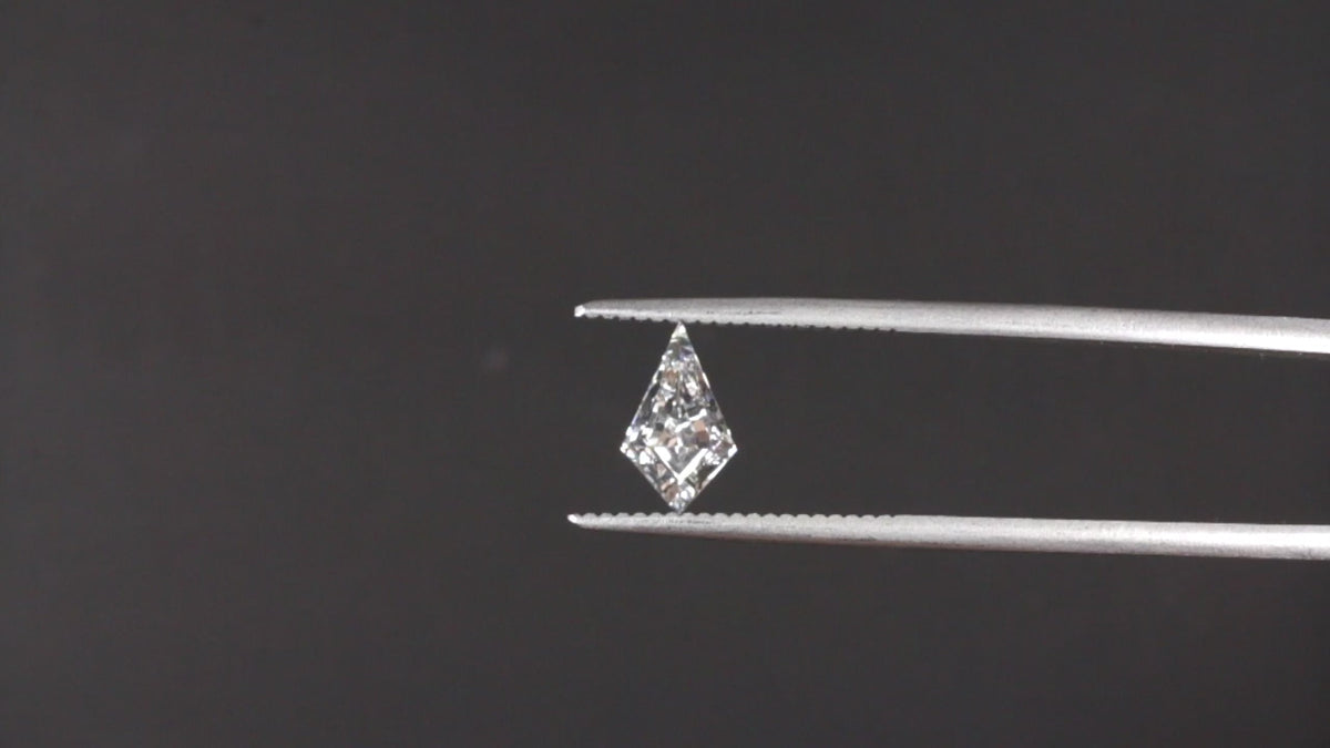 LAB CREATED 1.04ct D VVS2 DIAMOND KITE SHAPE IGI CERTIFIED 1 CARAT LOOSE 