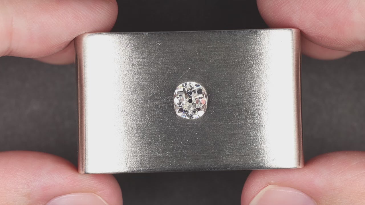 1.10ct ANTIQUE OLD MINE CUT DIAMOND GIA CERTIFIED H SI2 CUSHION BRILLIANT LOOSE