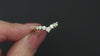 CONTOUR DIAMOND WEDDING RING STACKING BAND 14k YELLOW GOLD CURVED ROUND NATURAL