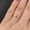 CLASSIC 14k YELLOW GOLD WEDDING BAND 3m RING SIMPLE STACKING COMFORT MENS LADIES