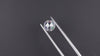 0.68ct GIA CERTIFIED MOISSANITE 7mm ROUND ROSE CUT NEAR COLORLESS LOOSE STONE