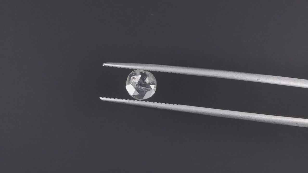 ROUND ROSE CUT DIAMOND 0.77ct 6.2 x 5.9mm LOOSE NATURAL EARTH MINED 3/4 CARAT