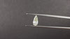 0.91ct N SI1 STEP CUT PEAR SHAPE DIAMOND NATURAL GEOMETRIC ENGAGEMENT NATURAL