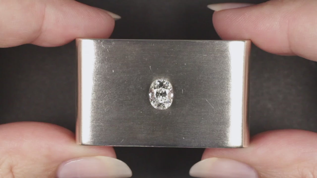 1.02ct D VS2 OLD MINE CUT LAB CREATED DIAMOND IGI CERTIFIED ENGAGEMENT LOOSE 1ct