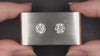 3.5ct NATURAL DIAMOND STUD EARRINGS E-F SI2 ROUND BRILLIANT CUT PAIR LOOSE