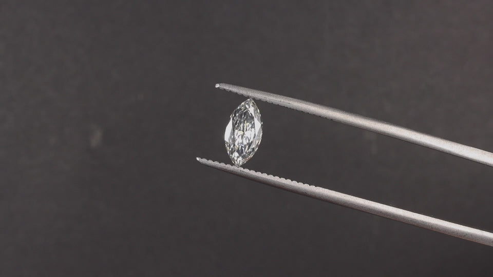 0.63ct VINTAGE MARQUISE SHAPE DIAMOND GIA CERTIFIED G VS1 LOOSE NATURAL