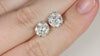 4.5 CARAT VERY GOOD CUT NATURAL DIAMOND STUD EARRINGS ROUND BRILLIANT WHITE GOLD