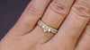1 CARAT NEIL LANE WEDDING BAND CROWN DOUBLE ROW 14k YELLOW GOLD NATURAL DESIGNER