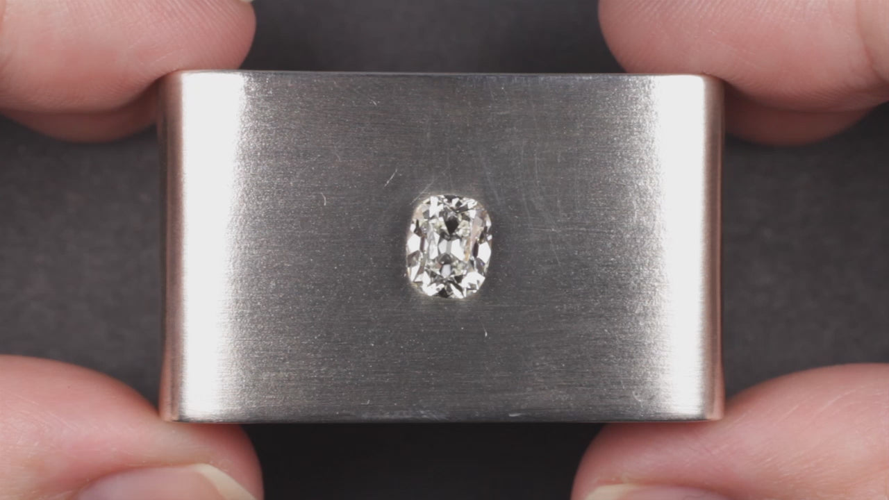 1.5 CARAT OLD MINE CUT DIAMOND GIA CERTIFIED I VS1 CUSHION BRILLIANT ELONGATED