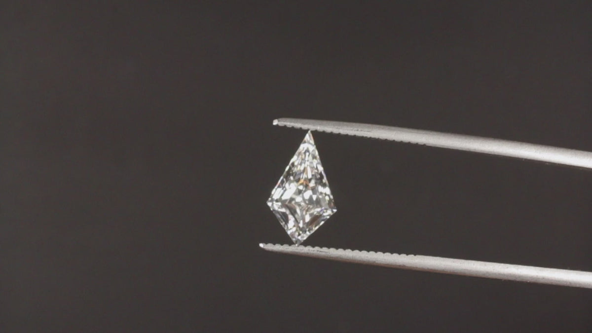 1.70ct D VVS2 LAB CREATED KITE SHAPE DIAMOND IGI CERTIFIED LOOSE GEOMETRIC