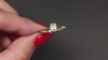 I VVS2 EMERALD CUT DIAMOND SOLITAIRE RING GIA CERTIFIED ENGAGEMENT BEZEL GOLD