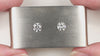 1ct GIA CERTIFIED DIAMOND STUD EARRINGS EXCELLENT ROUND CUT I SI1 NATURAL PAIR