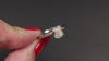 1ct GIA CERTIFIED E VS2 DIAMOND ENGAGEMENT RING EMERALD CUT SOLITAIRE PLATINUM
