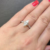1.41c MARQUISE SHAPE DIAMOND ENGAGEMENT RING F SI NATURAL 14k WHITE GOLD CLASSIC