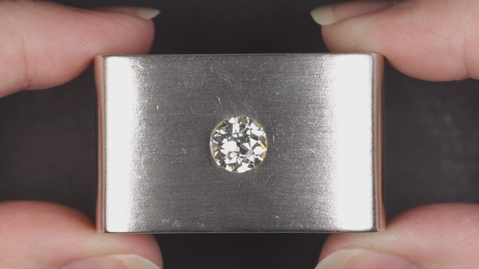 1.90ct OLD EUROPEAN CUT DIAMOND GIA CERTIFIED O-P VS2 LOOSE NATURAL VINTAGE