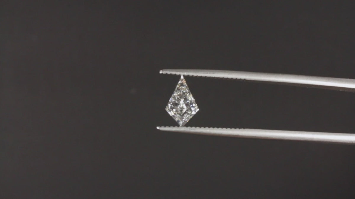 1.11ct E VS1 LAB CREATED DIAMOND KITE SHAPE IGI CERTIFIED 1ct GEOMETRIC LOOSE