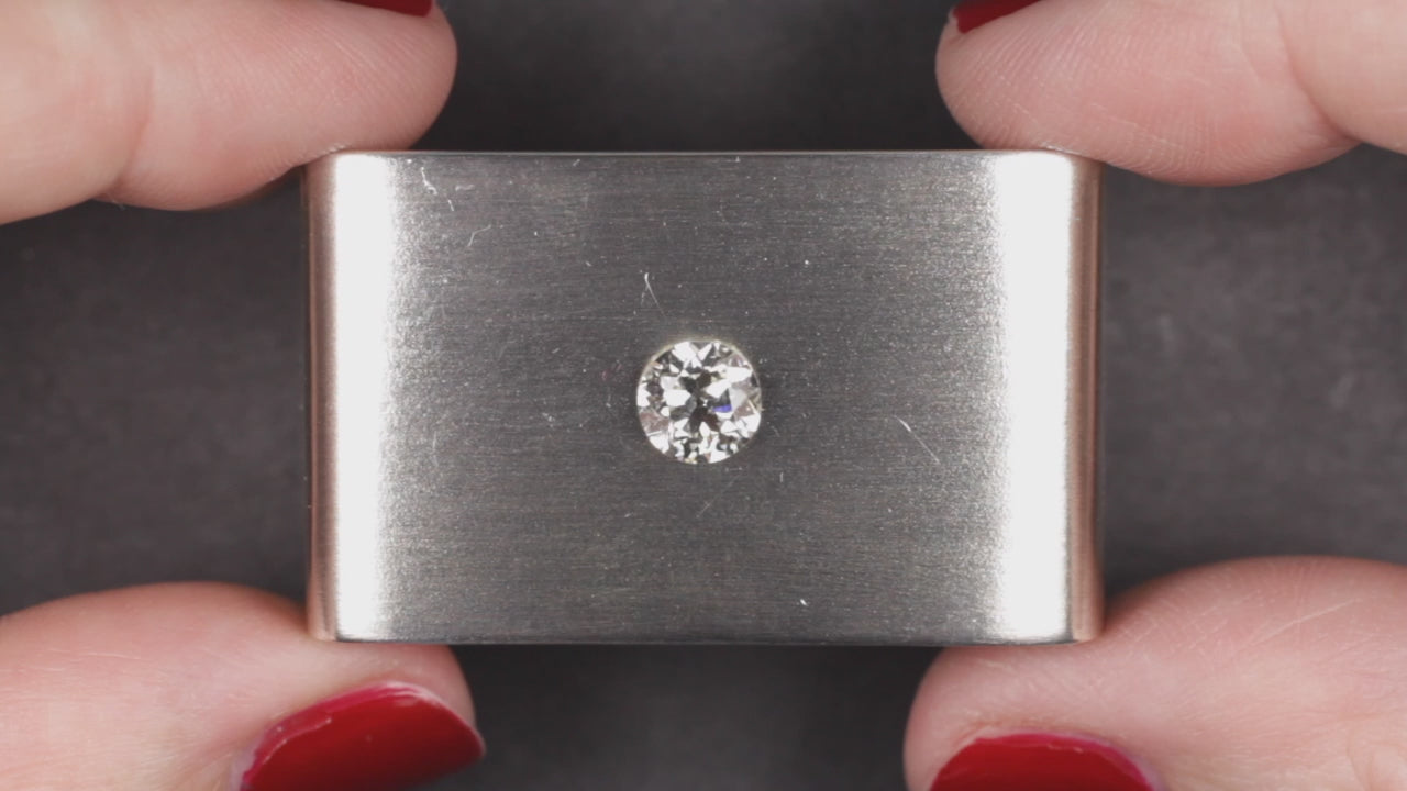 1 CARAT OLD EUROPEAN CUT DIAMOND I-J SI1-SI2 VINTAGE NATURAL ENGAGEMENT LOOSE