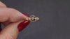 OLD EUROPEAN CUT DIAMOND SOLITAIRE RING ANTIQUE BUTTERCUP ROSE GOLD VICTORIAN