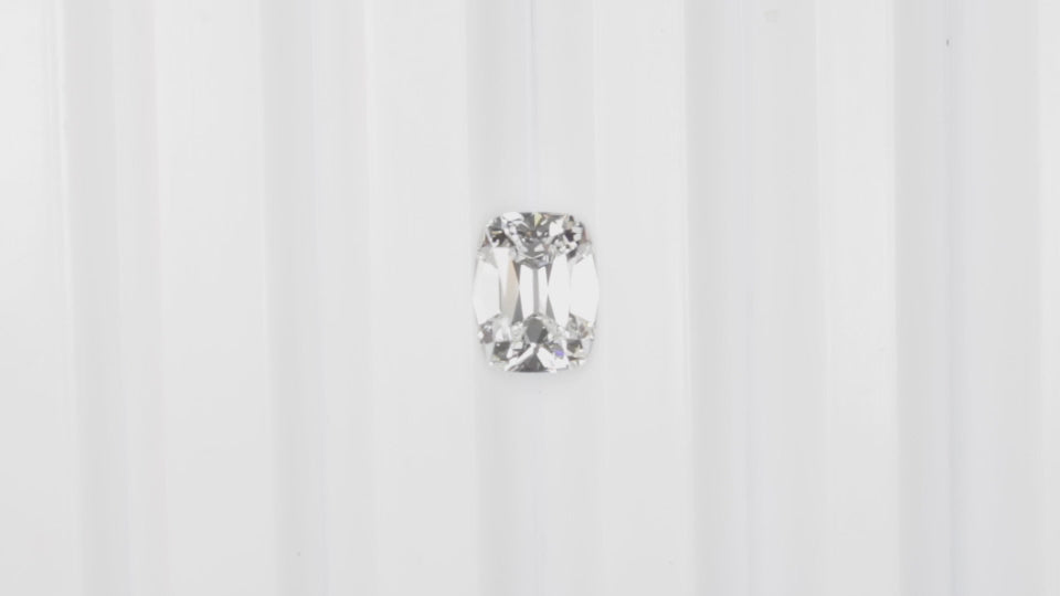 2 CARAT OLD MINE CUT LAB CREATED DIAMOND IGI CERTIFIED E VS1 CUSHION BRILLIANT