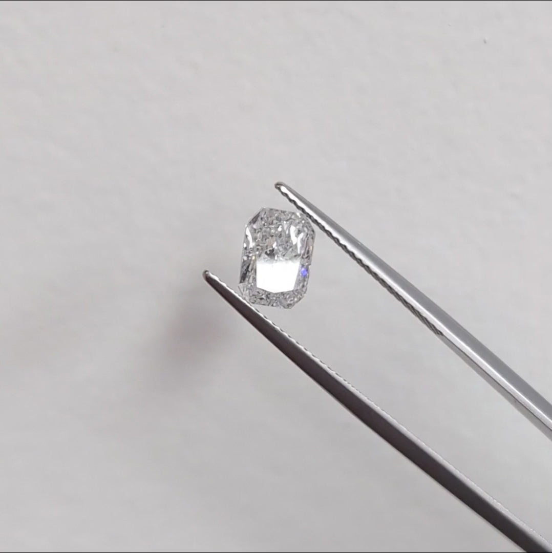 RADIANT CUT DIAMOND 1.70ct E COLOR LOOSE NATURAL ENGAGEMENT EARTH MINED 1.75ct