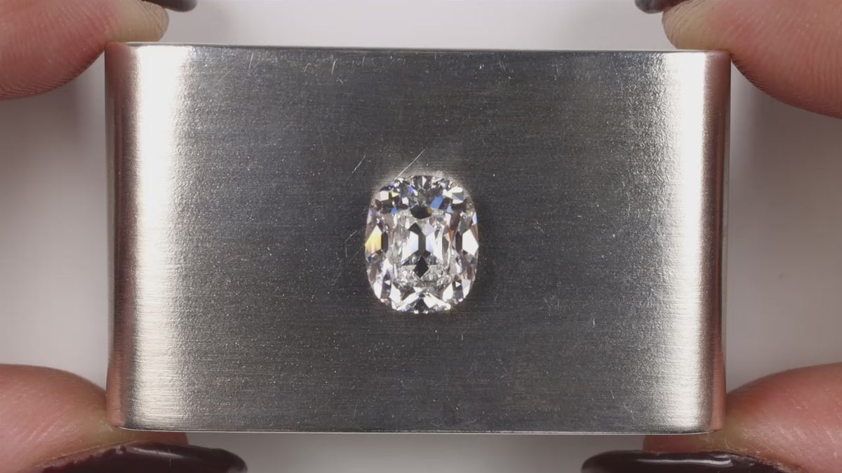 2.75ct E VS1 OLD MINE CUT DIAMOND GIA CERTIFIED NATURAL CUSHION SHAPE LOOSE
