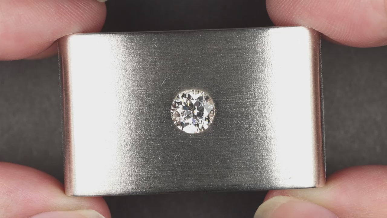 1.18ct OLD EUROPEAN CUT DIAMOND H SI2 VINTAGE LOOSE NATURAL ENGAGEMENT ESTATE