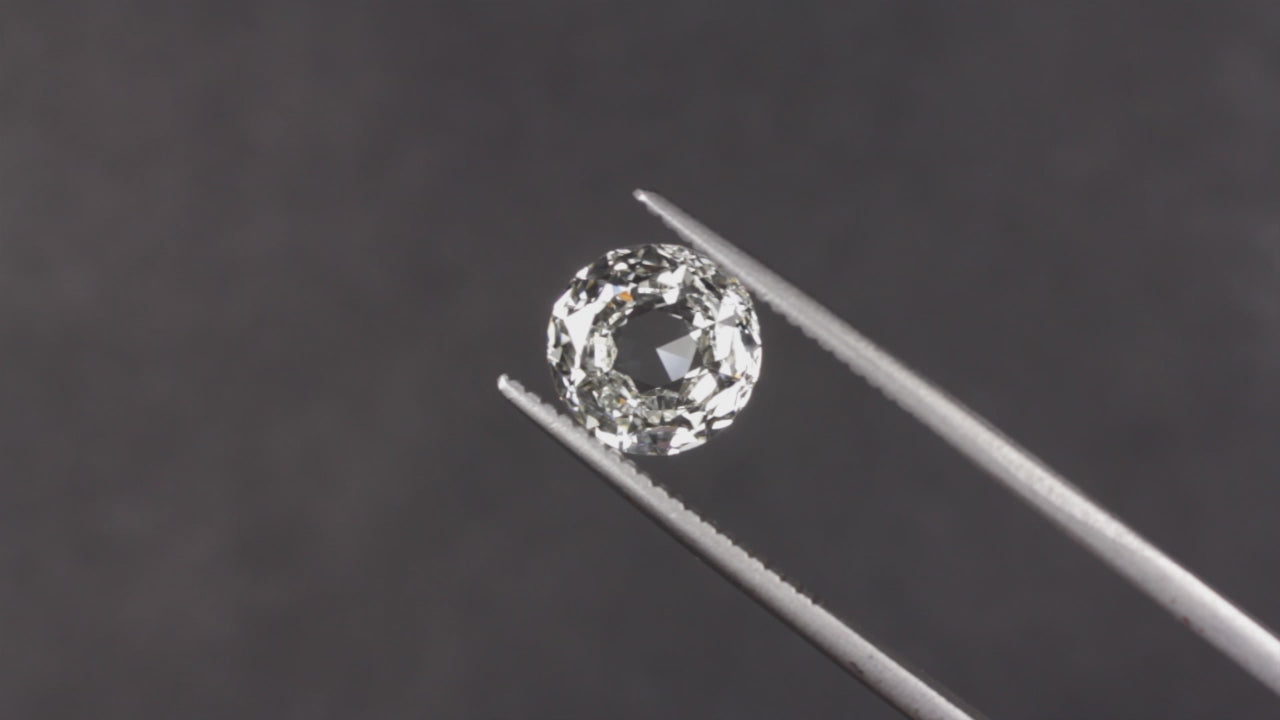 2.32ct GIA CERTIFIED DIAMOND ROSE CUT JUBILEE OLD EUROPEAN K VVS2 LOOSE NATURAL