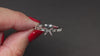 DIAMOND ENGAGEMENT RING SETTING 14k GOLD 6.5m BAGUETTE CHANNEL ROUND PRONG MOUNT